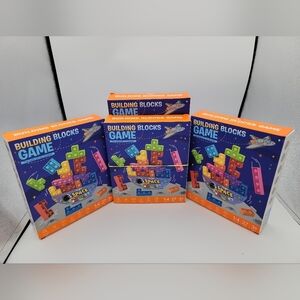 Building Blocks fidget game x 4 units , NEW